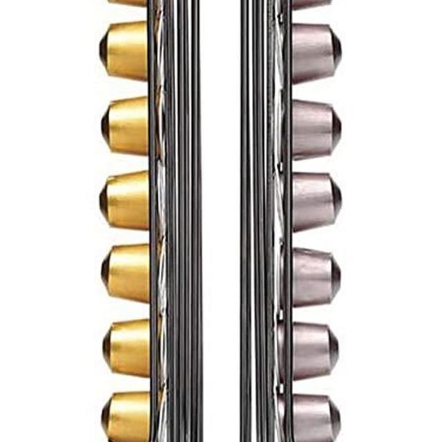 Prepara Espresso Carousel for 50 Capsules, Spins 360-degrees, Small, Black