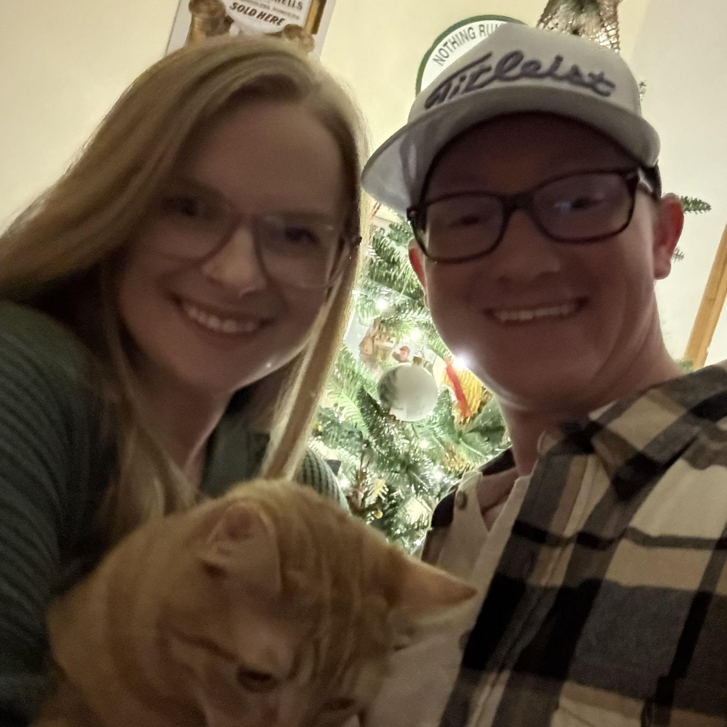 Our first Christmas with Scotty