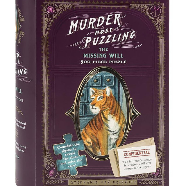 Murder Most Puzzling: The Missing Will 500-Piece Puzzle