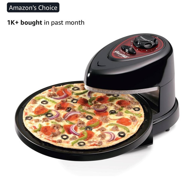 Presto 03430 Pizzazz Plus Rotating Oven, Black