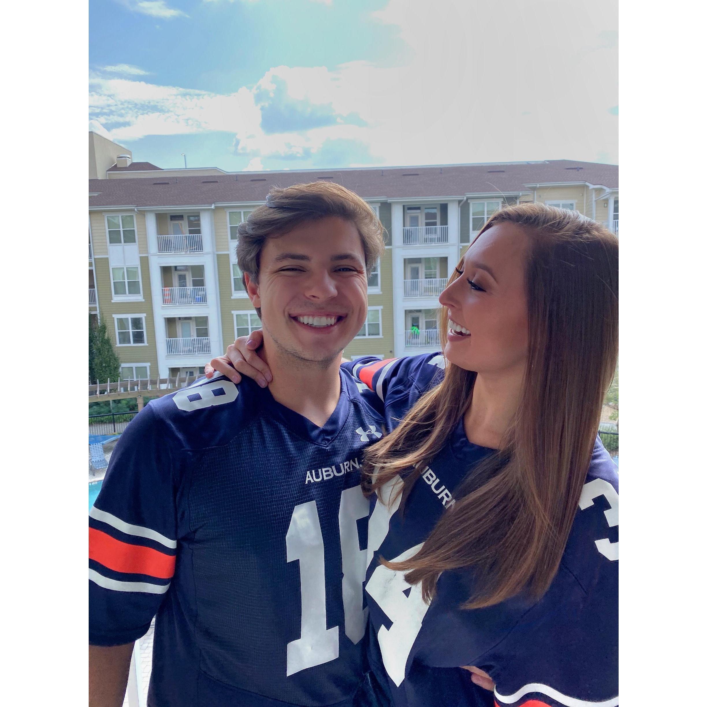 Auburn football game -  junior year. 2019