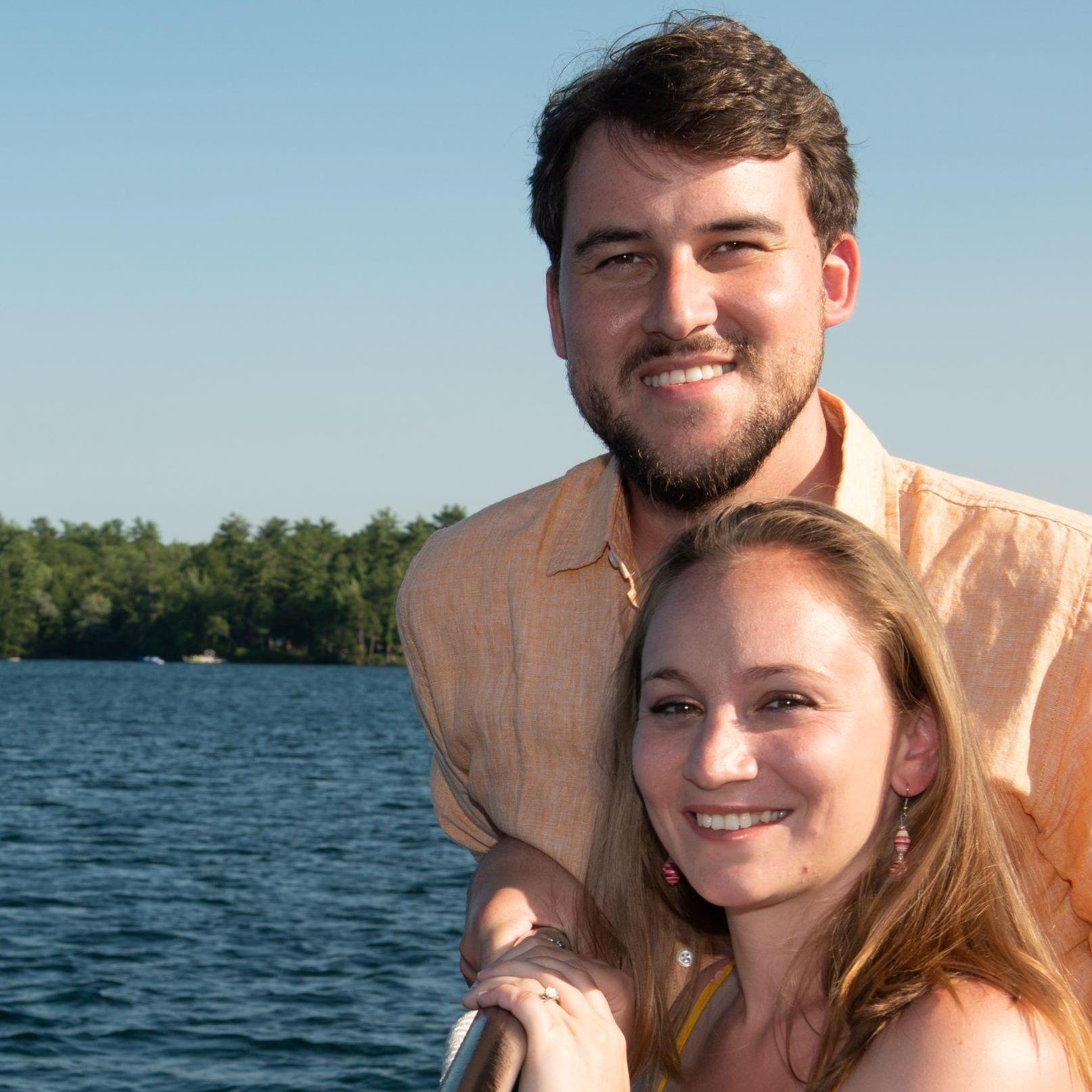 The last 4 photos are just a few of our engagements photos.  They were taken by Max's Dad all around Lake Winnipesaukee in New Hampshire!  We look forward to having you all join us there in June!!
