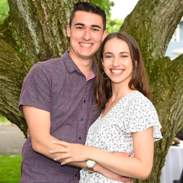 From our engagement party.