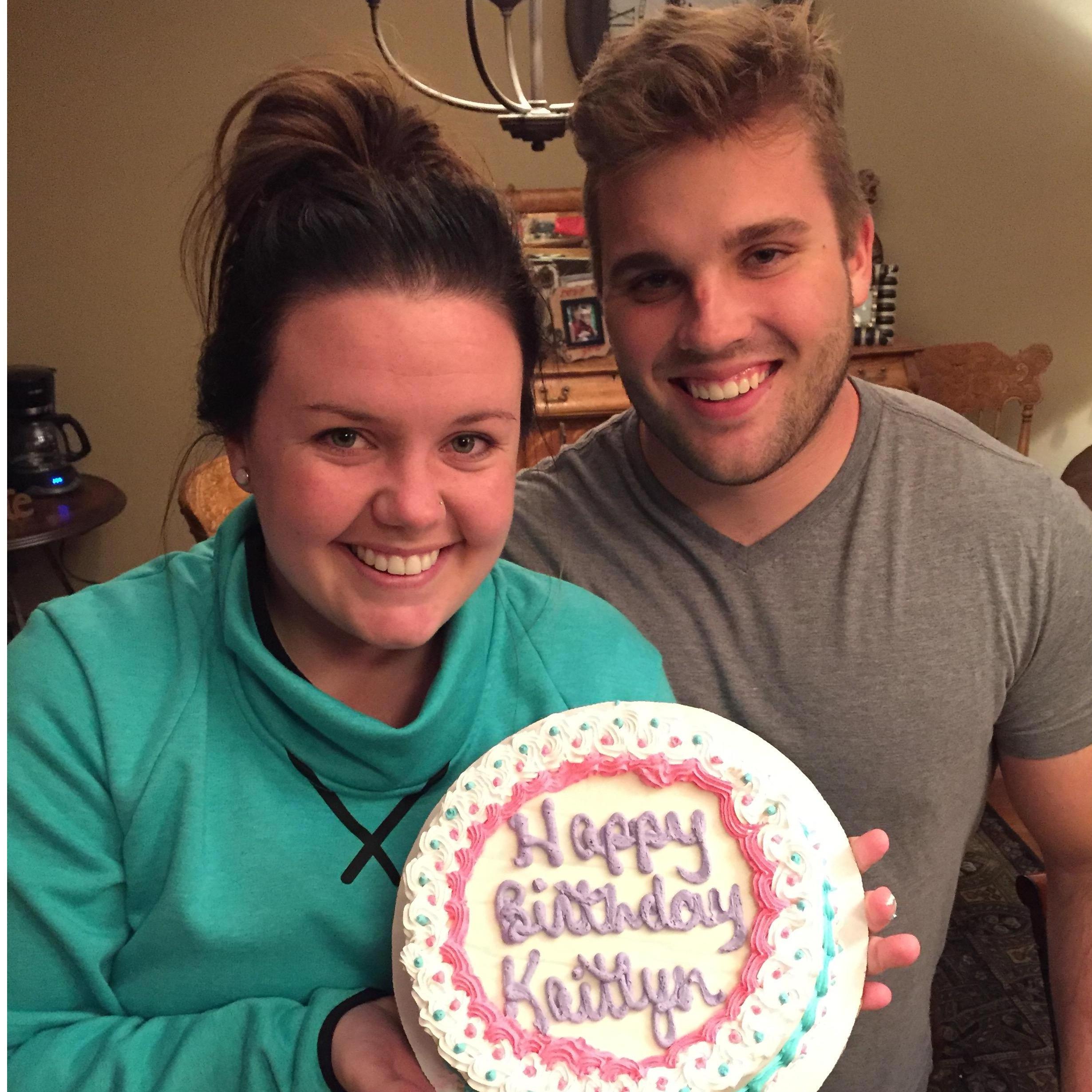 We will have spent the past 9 birthdays together!