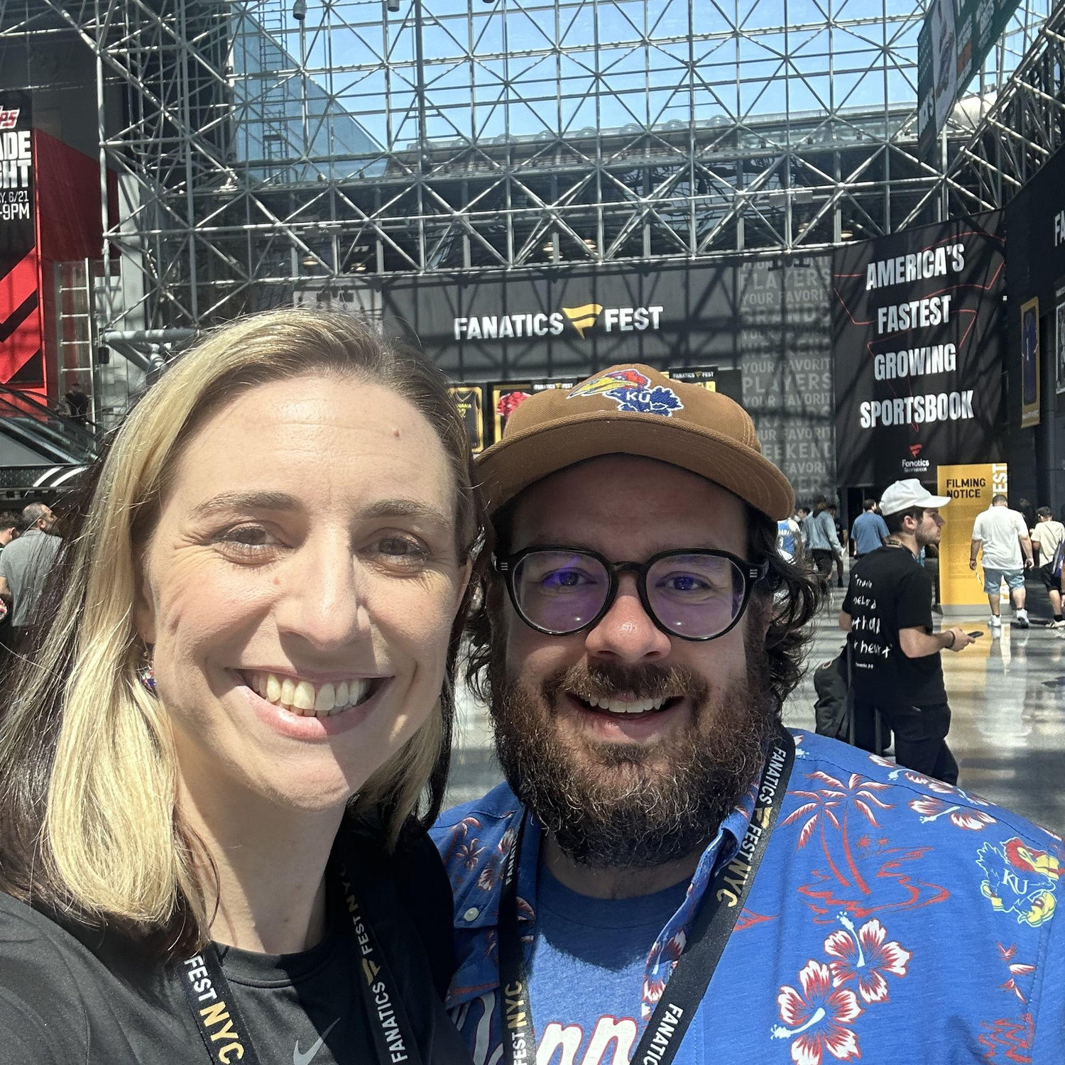 NYC Fanatics Fest 2025 | Evan won free tickets through 7-11...buying too many enegry drinks