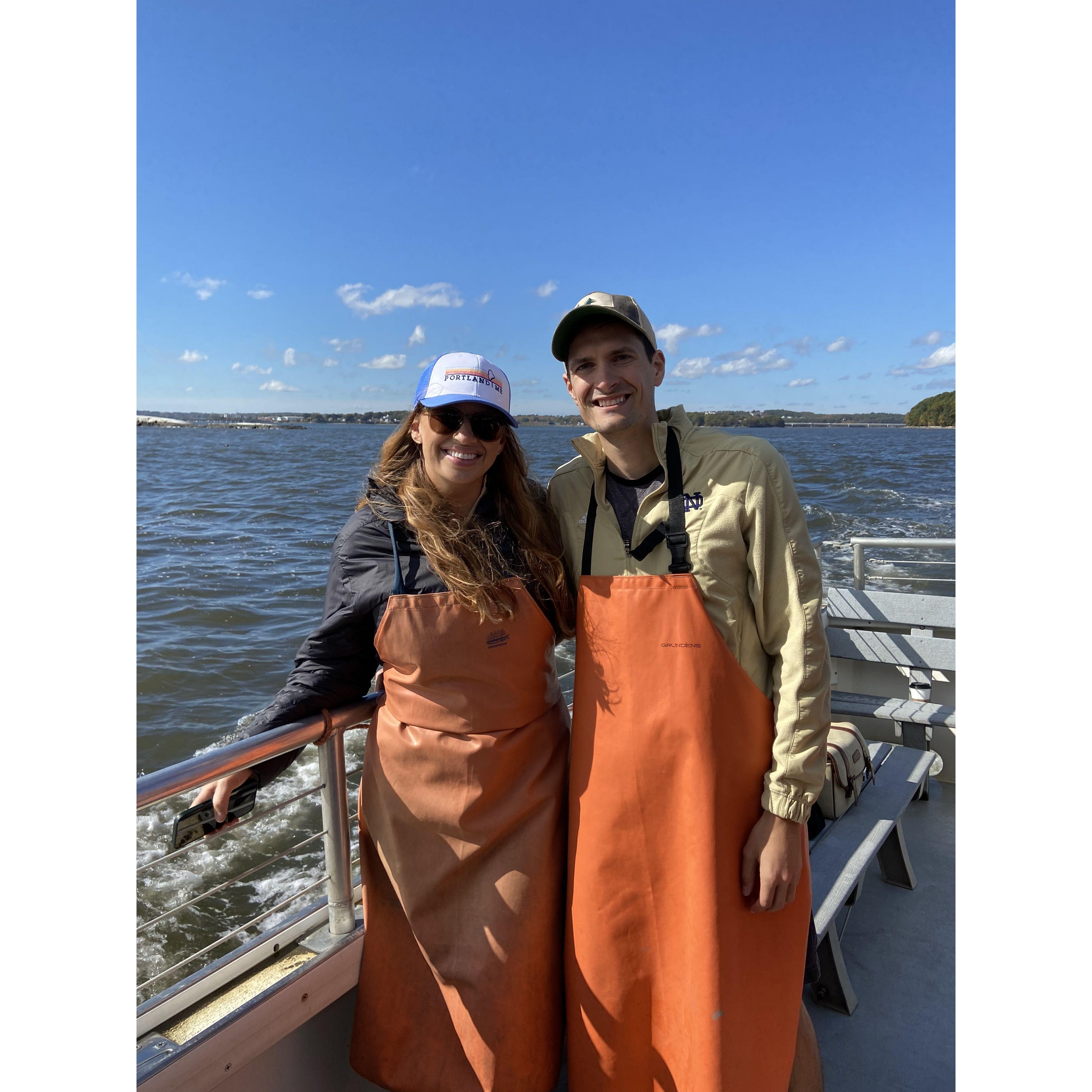 Lobster-ing in Portland, ME