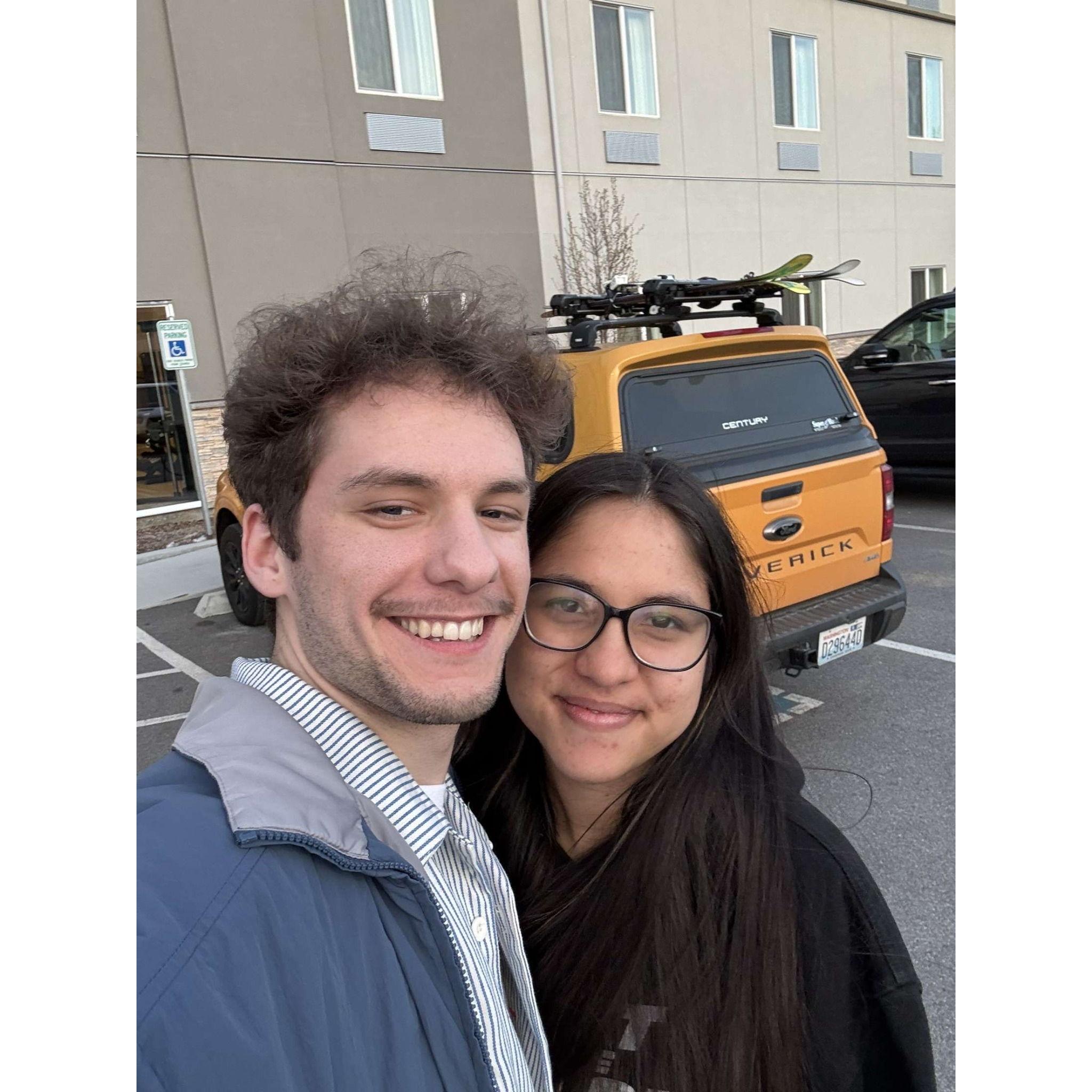 Spring Break 2025  in Wenatchee with baby