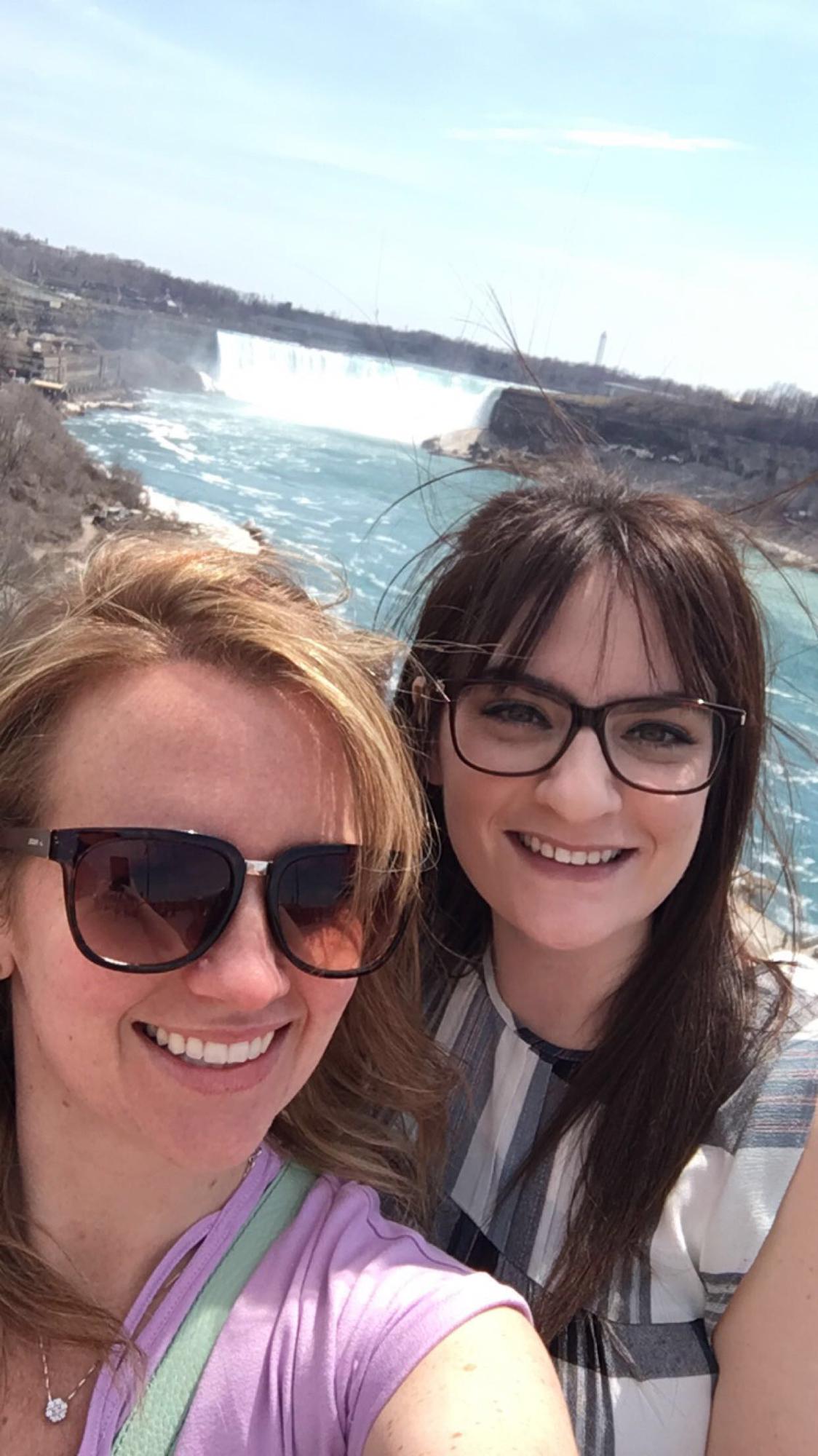Niagara Falls, Canada with Audra
