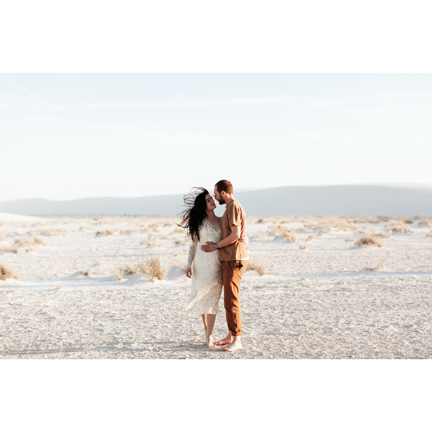 White Sands wind made for some lovely photos with our photographer, the super-talented Elizabeth Wells <3