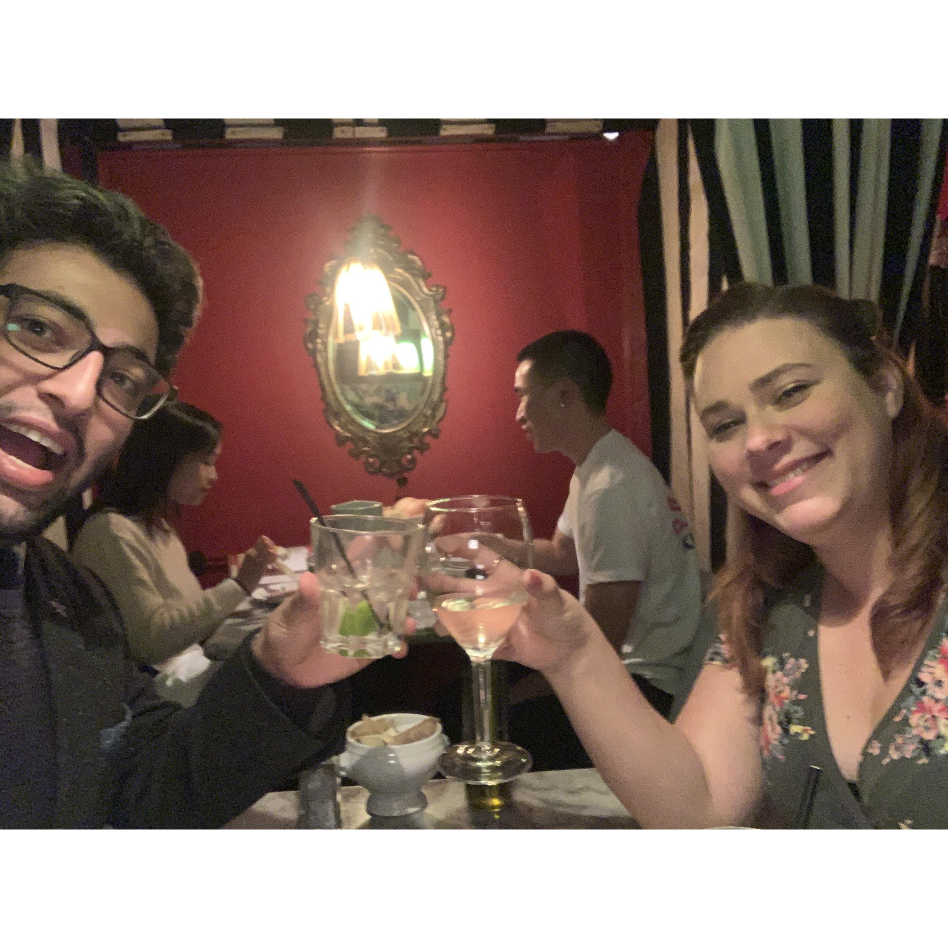 Fancy Dinner at The Stinking Rose!