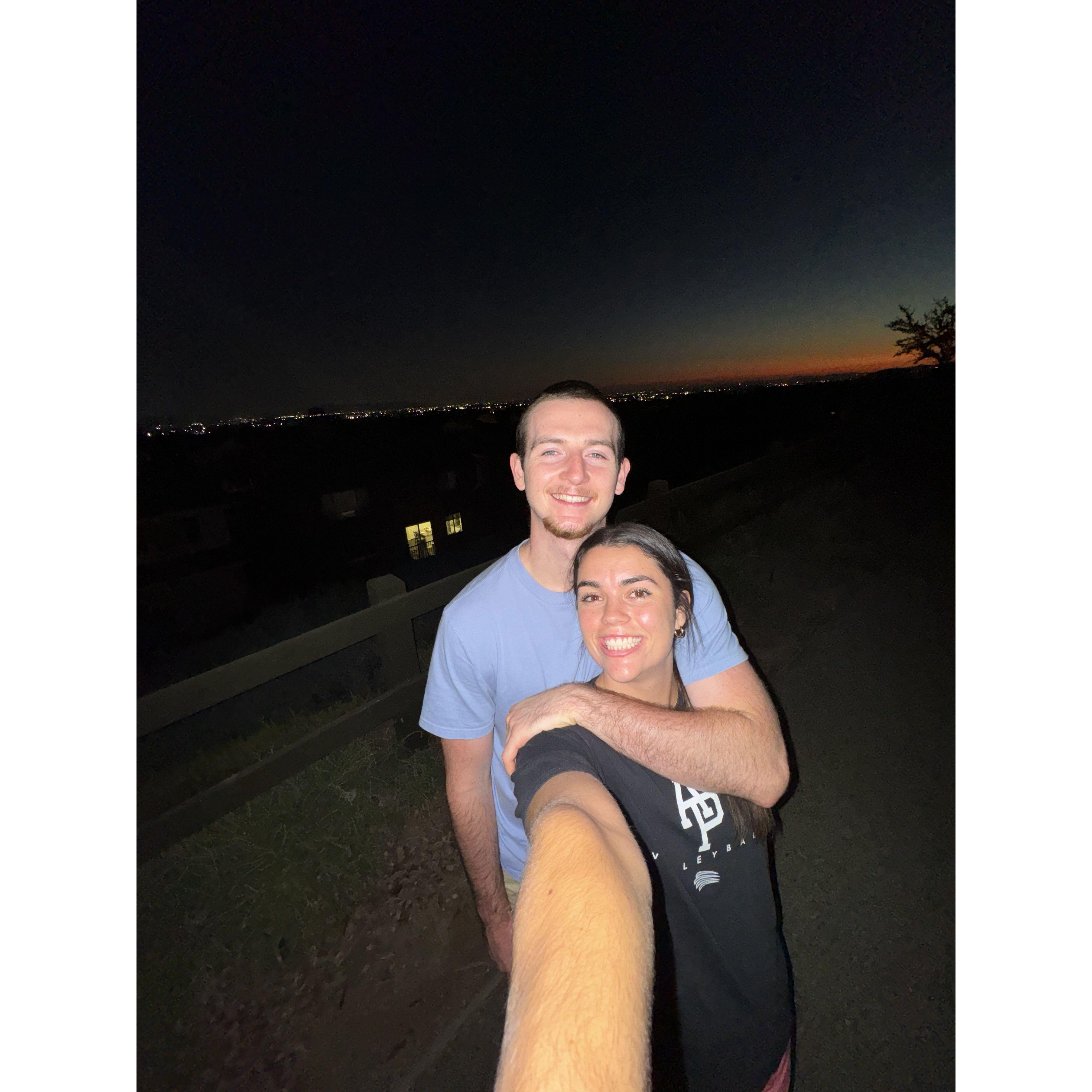 sunset walk :)
