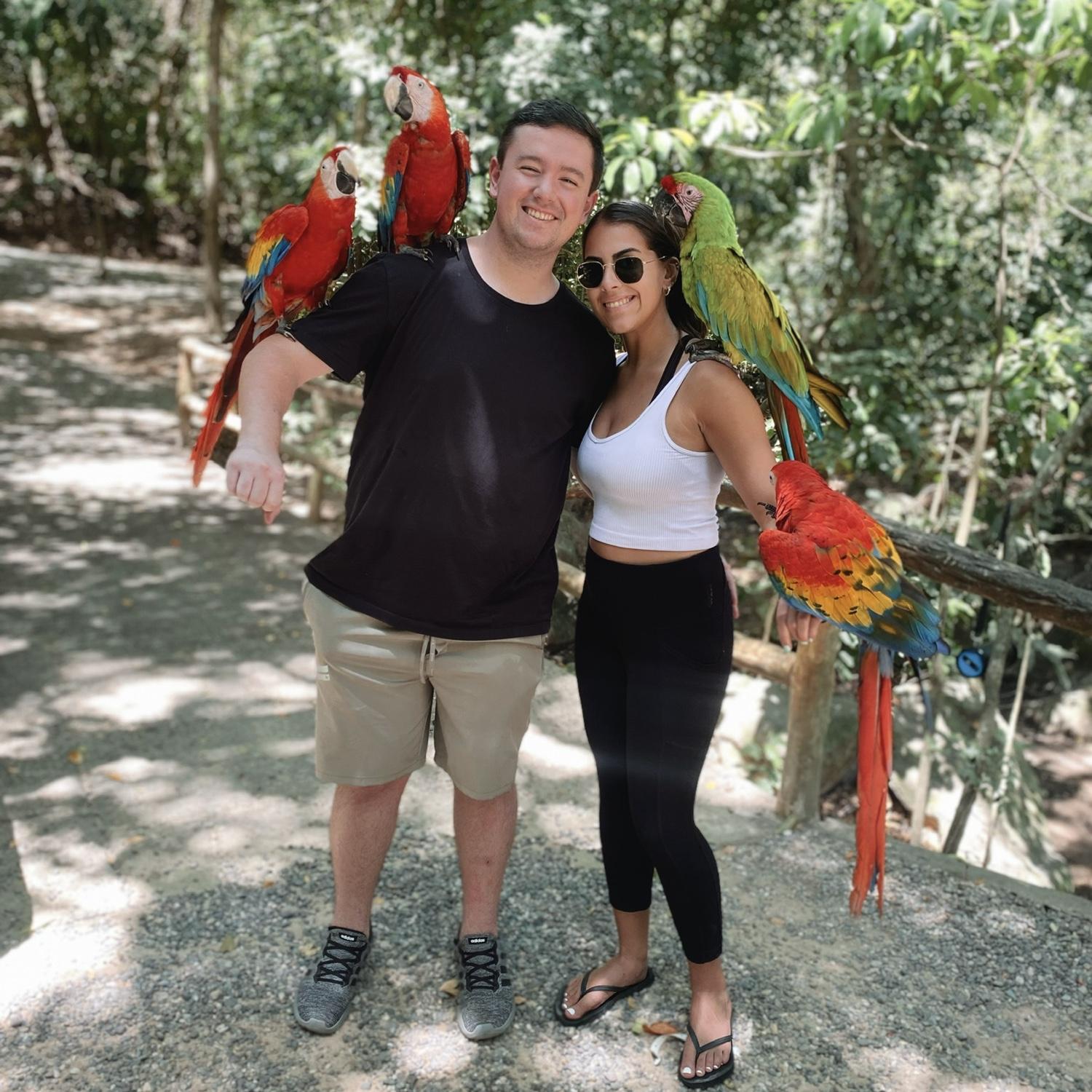 Us in Roatan, Honduras