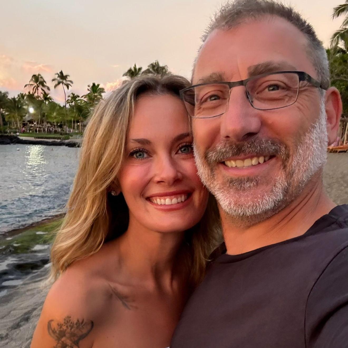 Newly engaged on the Big Island of Hawaii!
