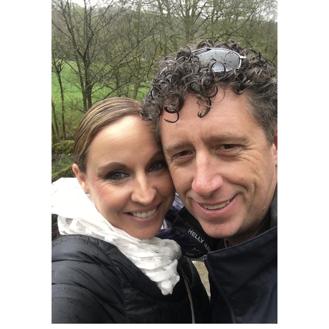 Sam's old stomping grounds in the UK; I"m sure you're shocked, it's raining!
