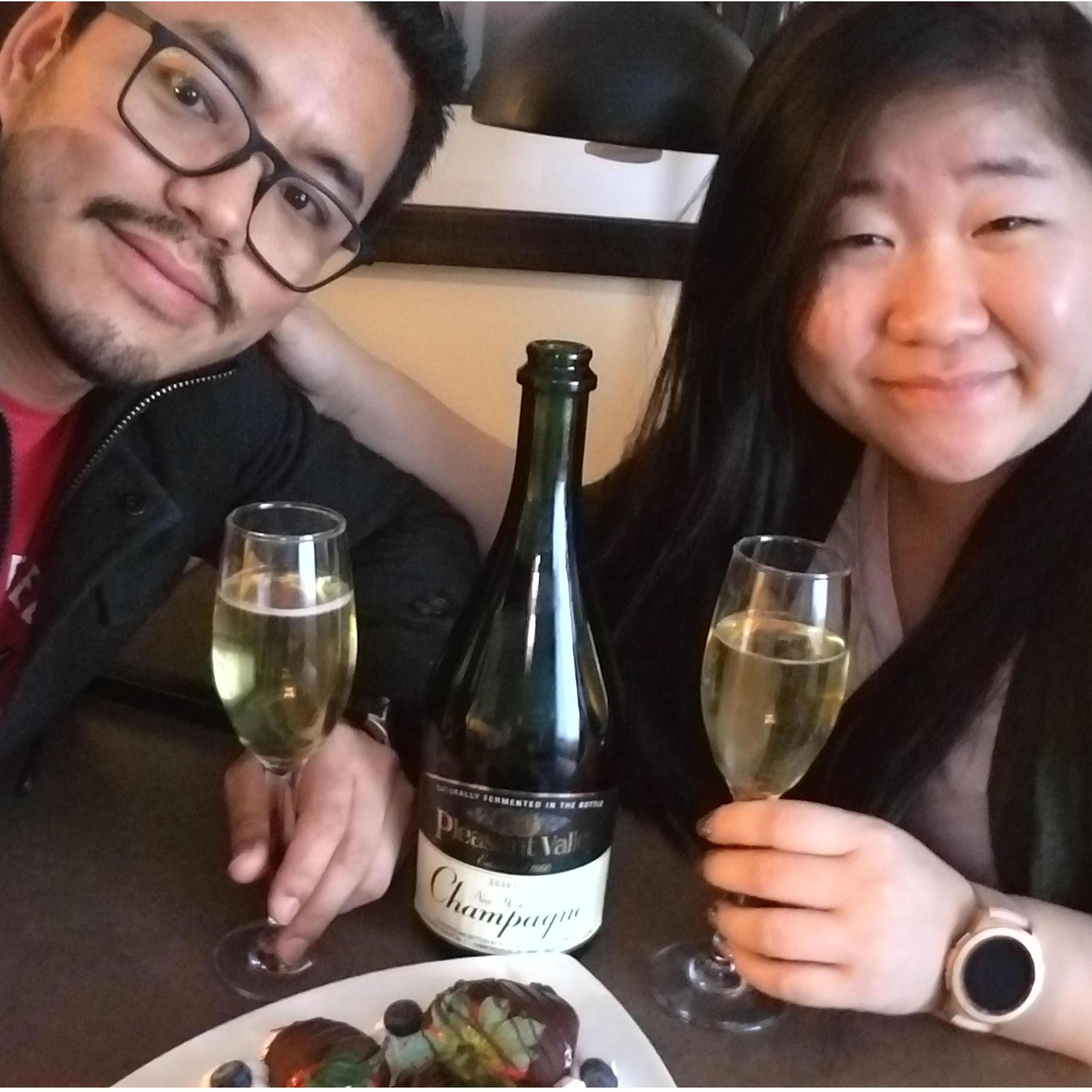 1000 Island visit for 1st Valentine's Day together...