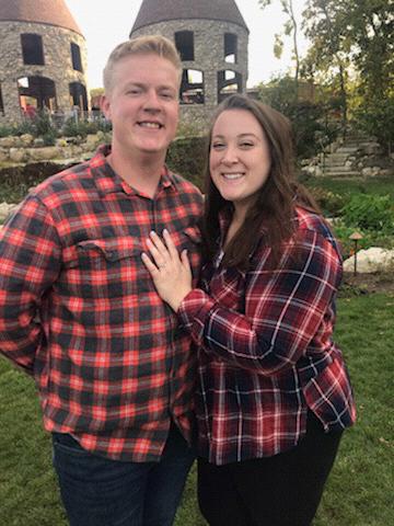 Going to Cedar Point (Yes, we were supposed to get engaged at Halloweekends) My best friend stop multiple times trying to find a blue ring pop and of course she finally found one (She's that good)