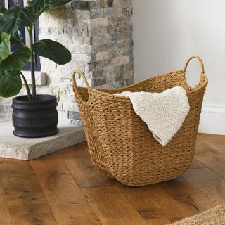 Paper Rope Basket with Handle