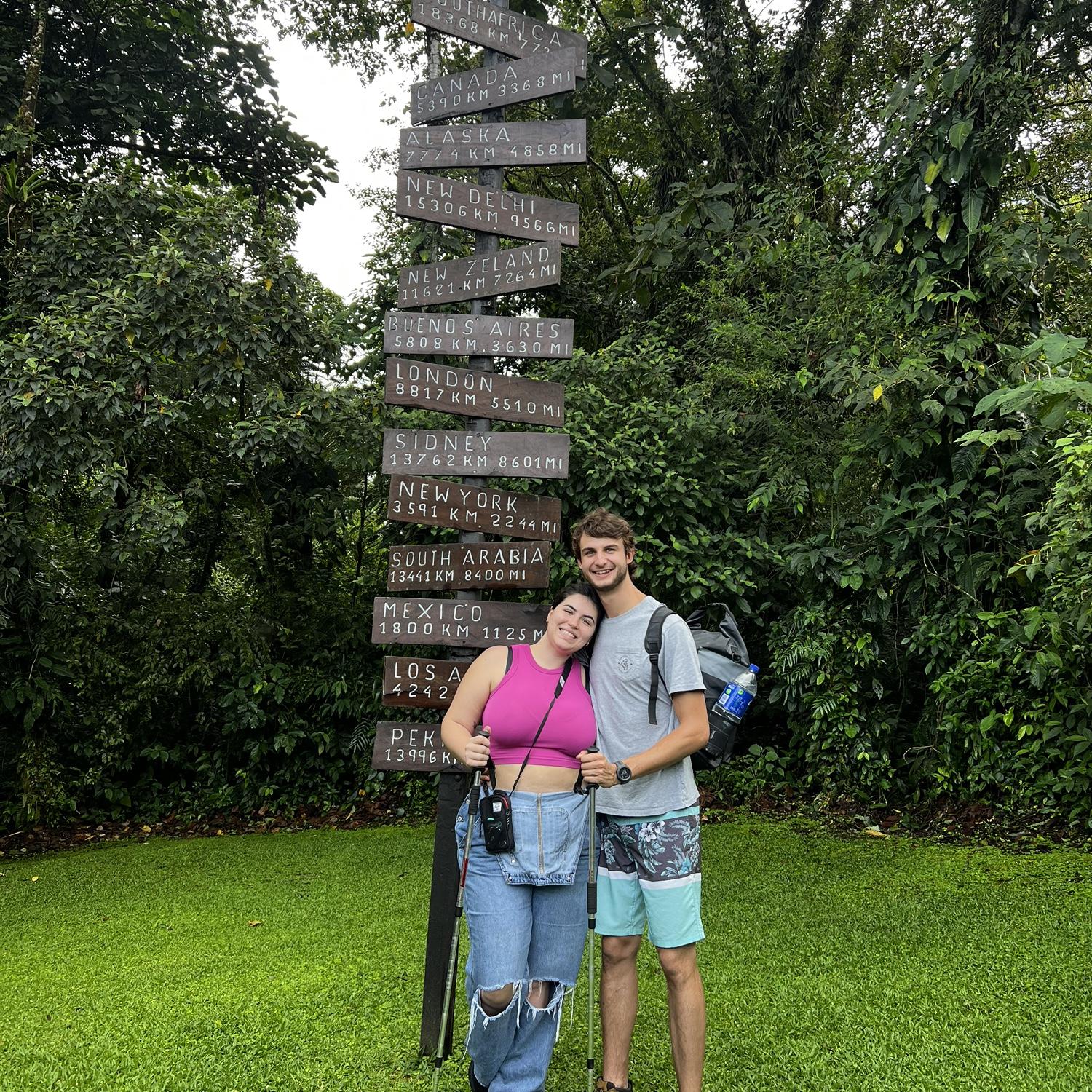 Us pre-hike through Sensoria!