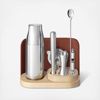 6-Piece Bar Set with Storage Base