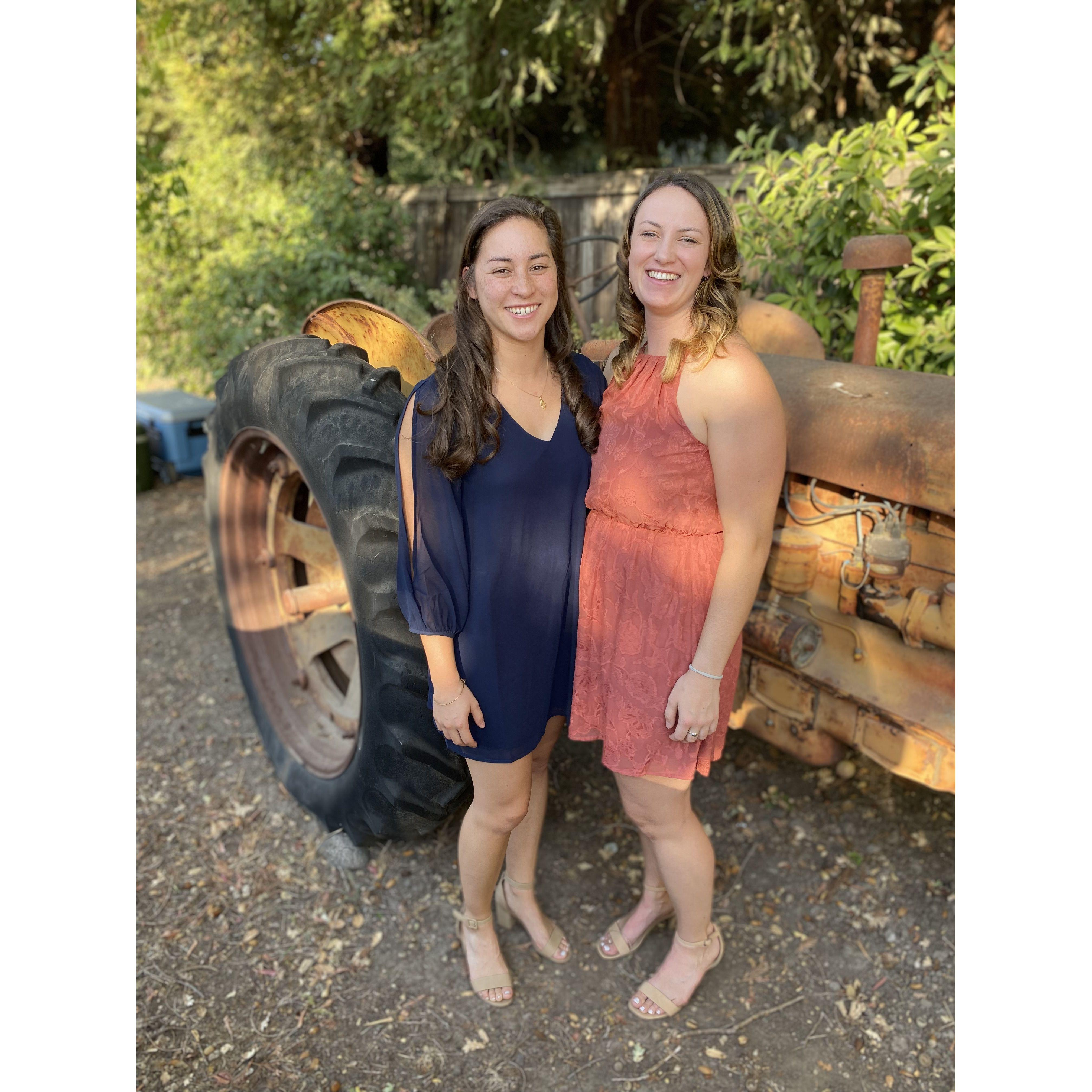 Always ready to hit the dance floor at any wedding, including Megan and Andrew Fernandez' reception in Sonoma, CA!