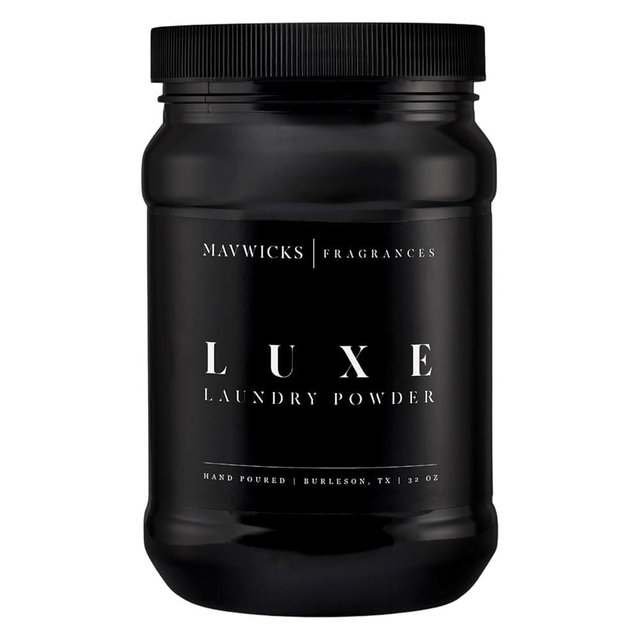 Mavwicks - Luxury Laundry Detergent Powder (Luxe) 32 Oz – Concentrated for Tough Stains and Odors, For All Washing machine types – Gentle on Fabrics