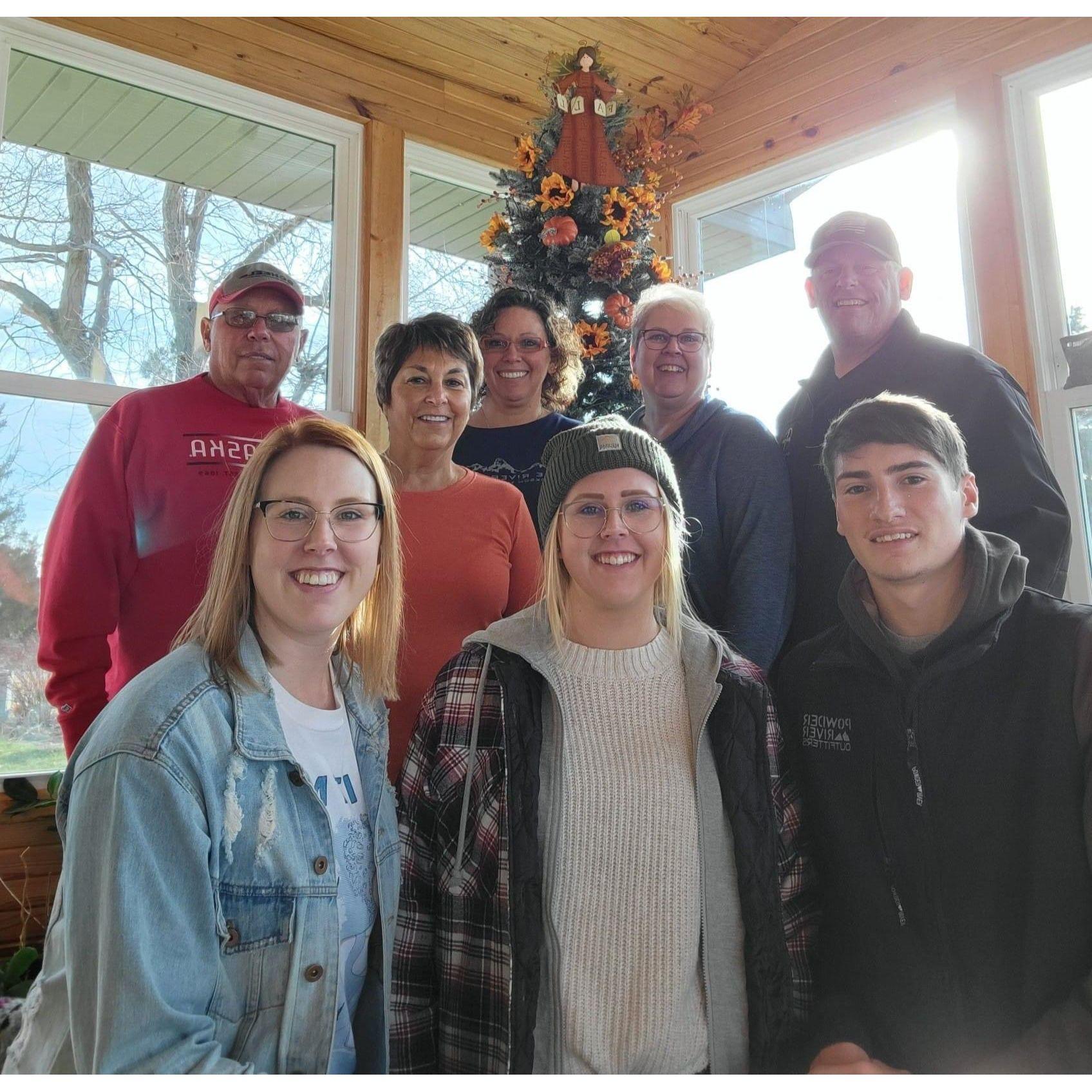 First Christmas that I brought Preston home, 2021.