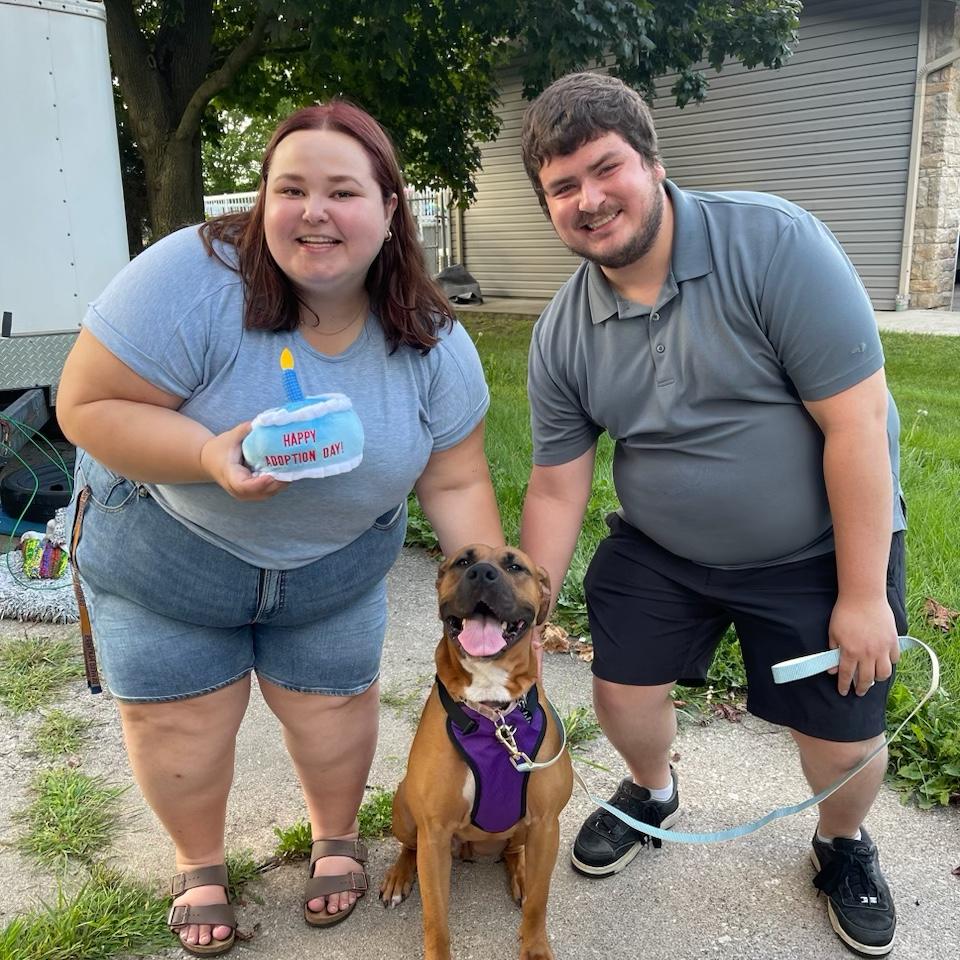 In August 2024 Maddy and Cole adopted the adorable Millie!