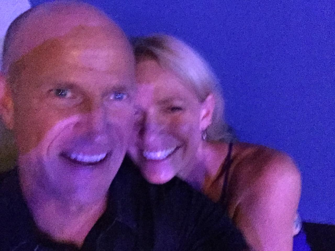 Attending our first concert together. Dinosaur Jr. at the 9:30 Club, Washington, DC. Oct. 2016