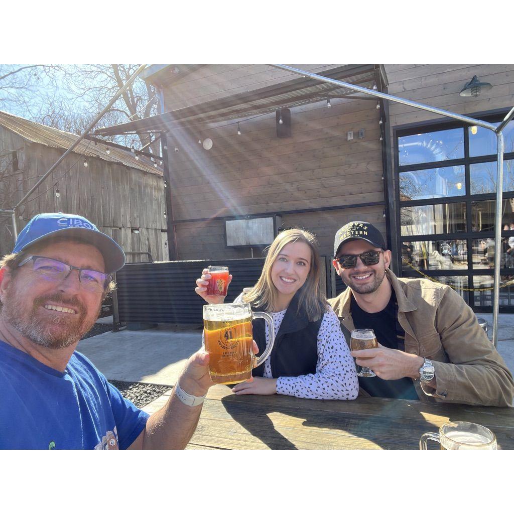 Reconnecting with family in Boerne