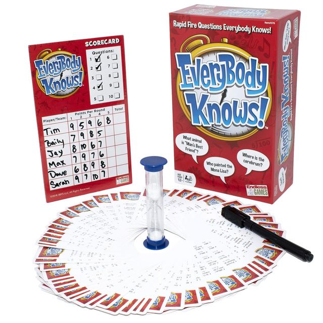 Everybody Knows! - Trivia Card Game - 2018 Edition