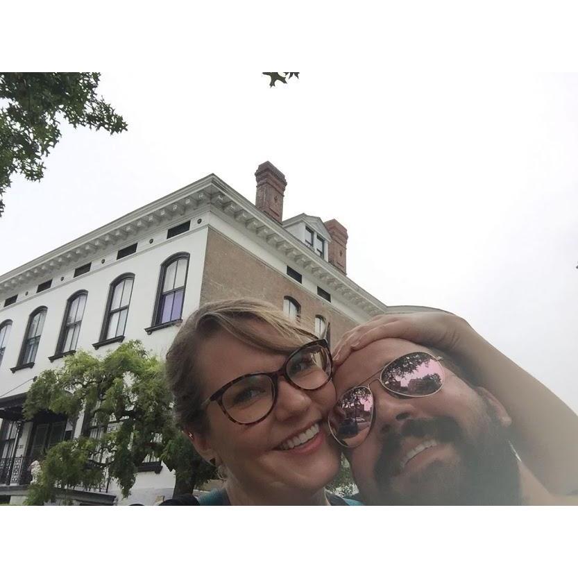 Our second vacation together was to St. Louis.