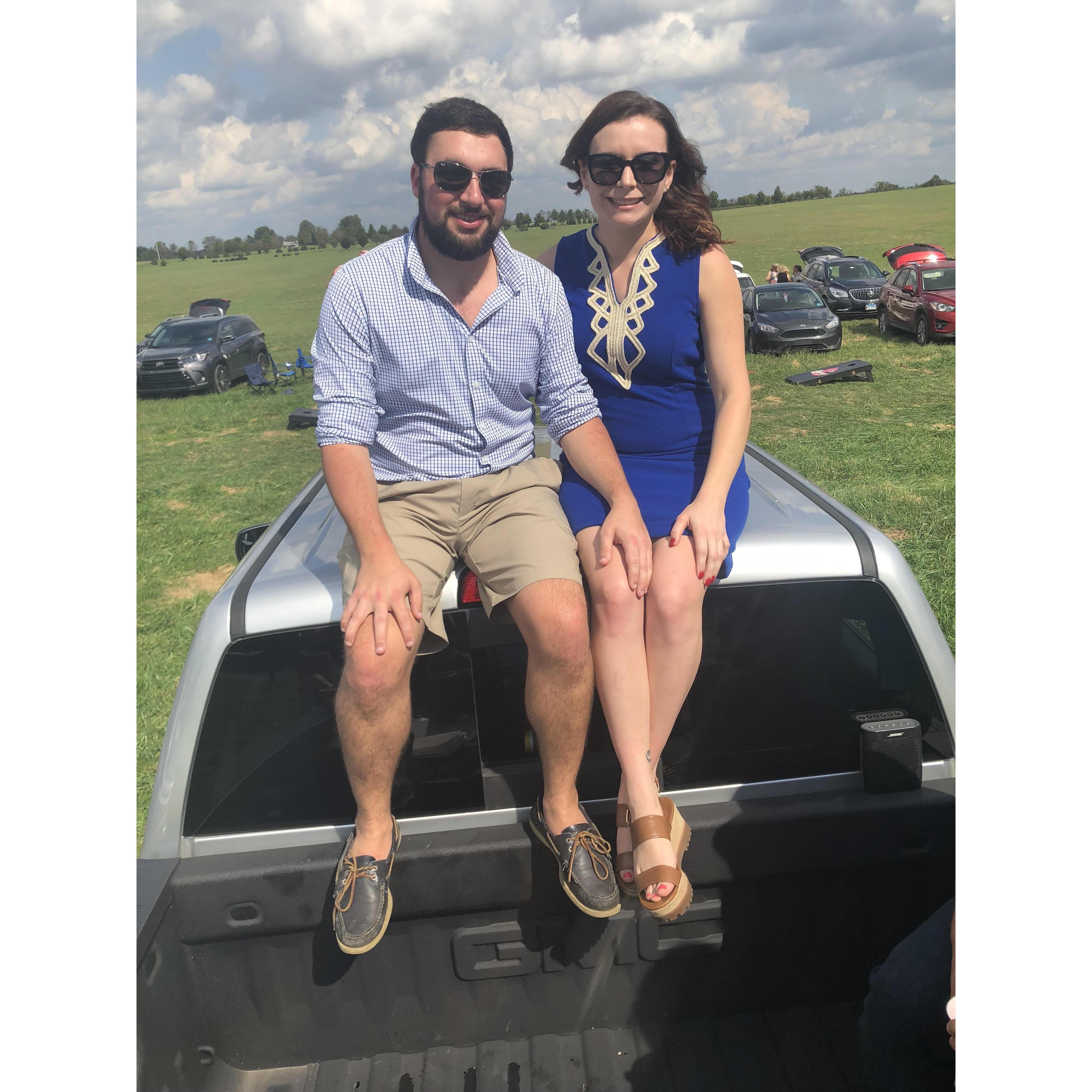 One of our very first pictures together!