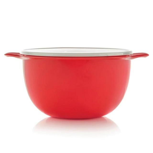 Tupperware Thatsa Mega Bowl Mixing Bowl 42 Cups 10L Chili Red