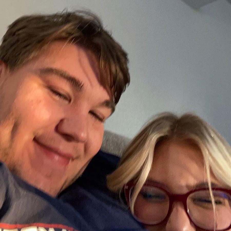 First picture together…awkward