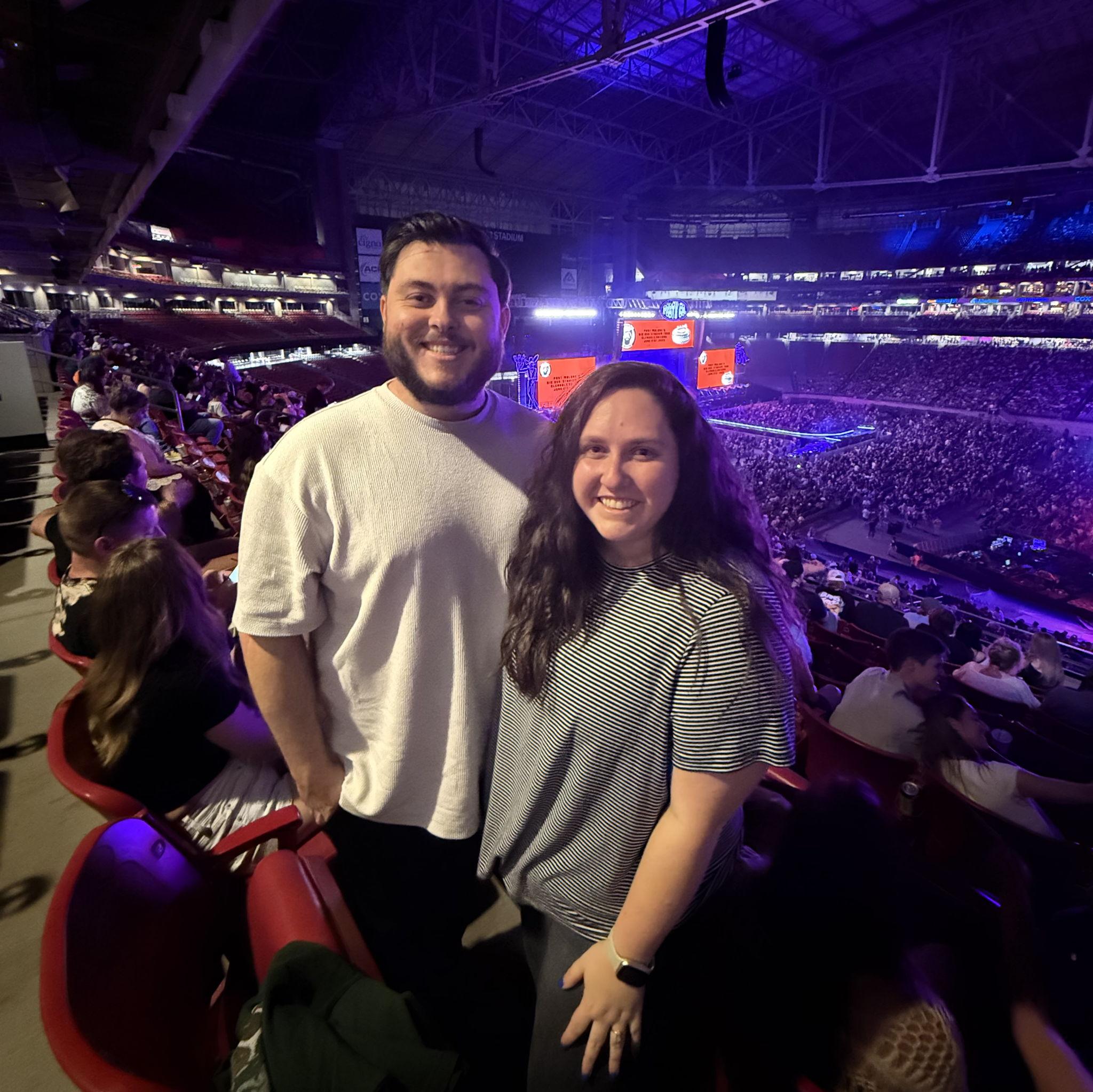 Took Trevor to his 1st concert (Post Malone) for his birthday - Phoenix