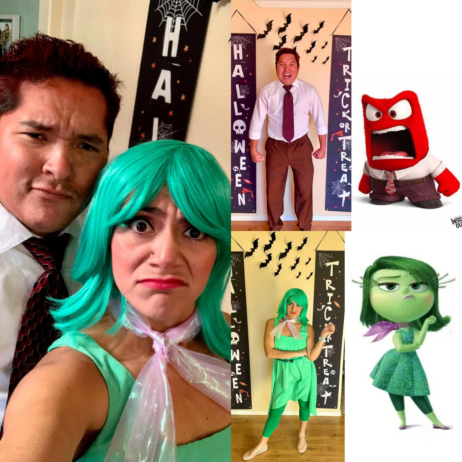 2020 Costume #2: Disgust & Anger