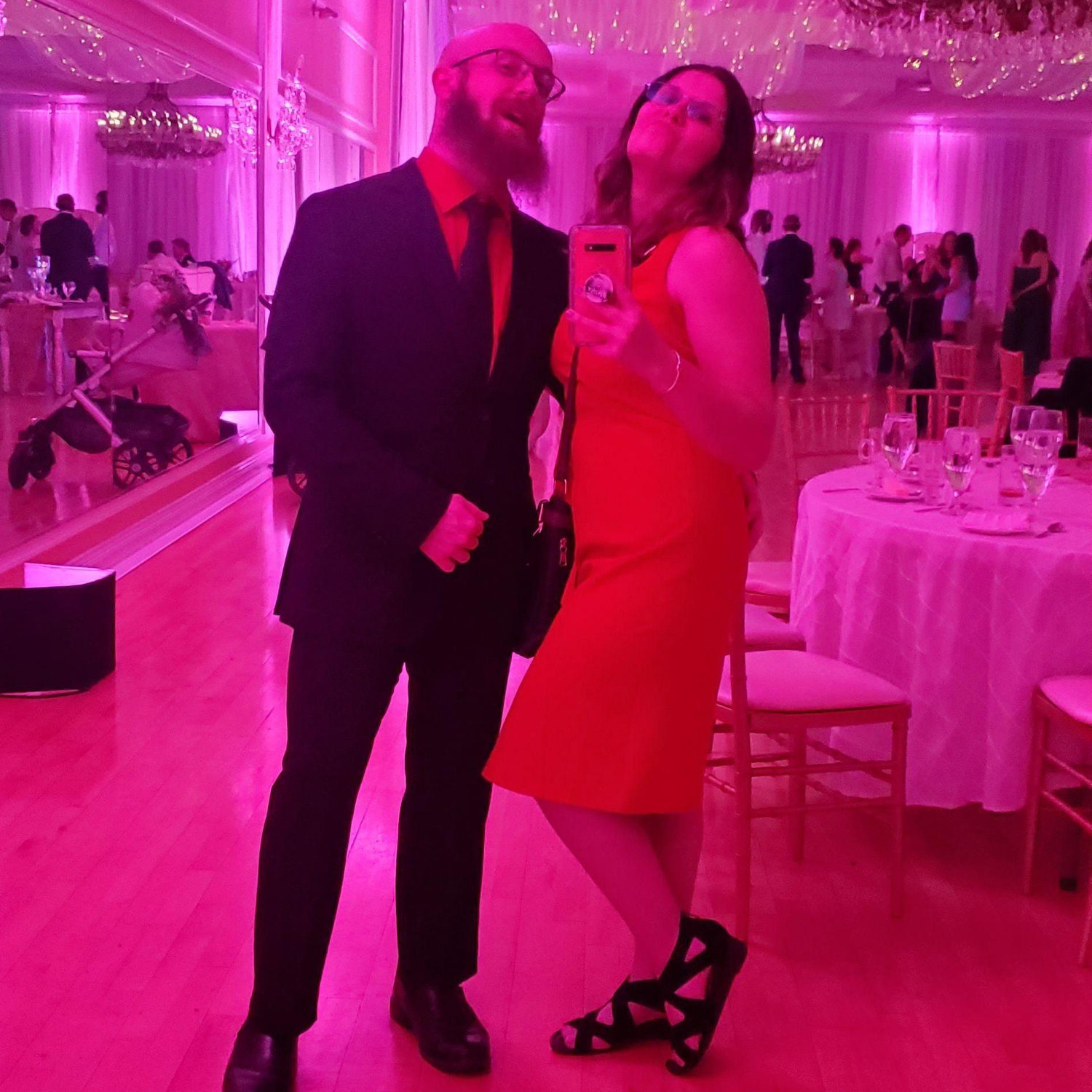 Amanda and Matt's wedding, June 2022