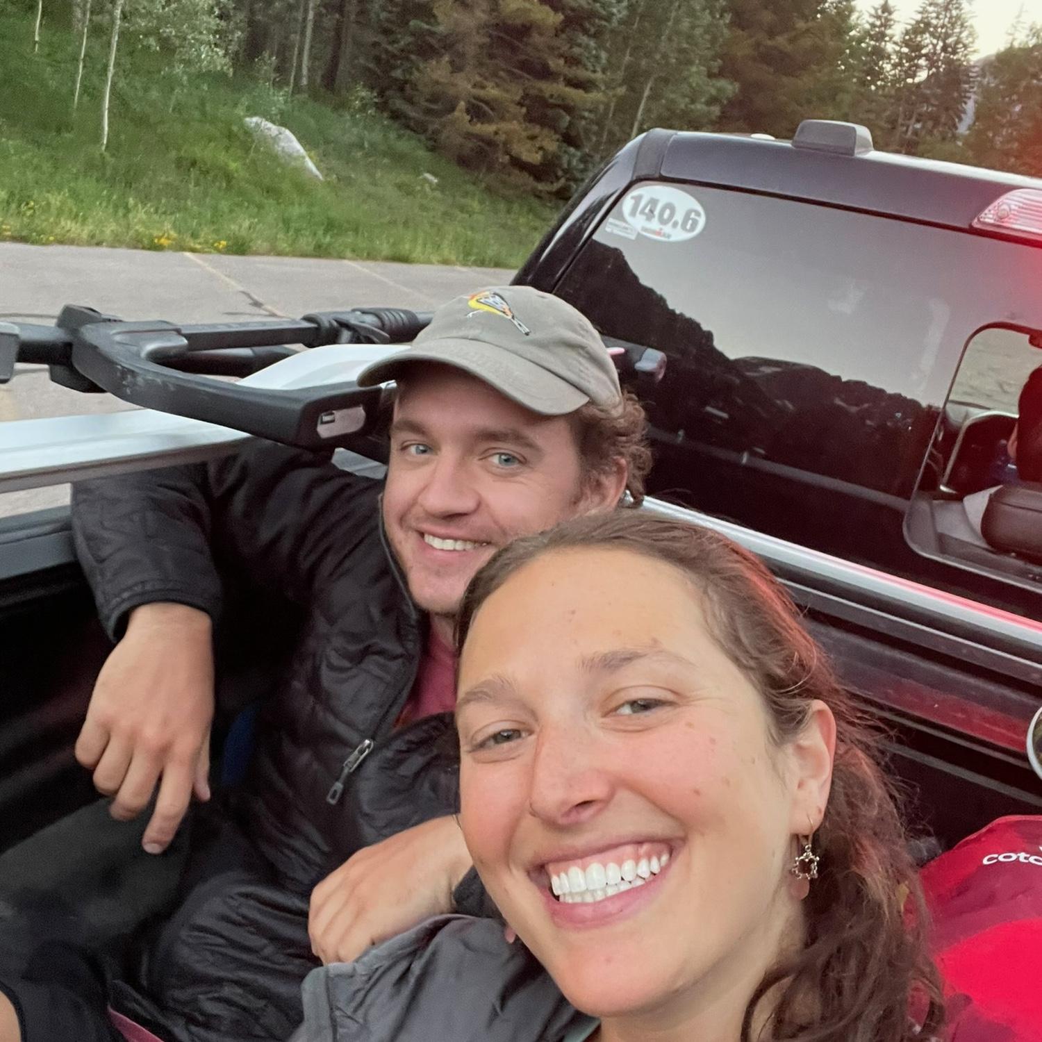 Some nice ppl let us ride in back of their truck from maroon bells to highlands!!

Post 18 mile hike from East Snowmass > Willow Pass > Buckhorn?