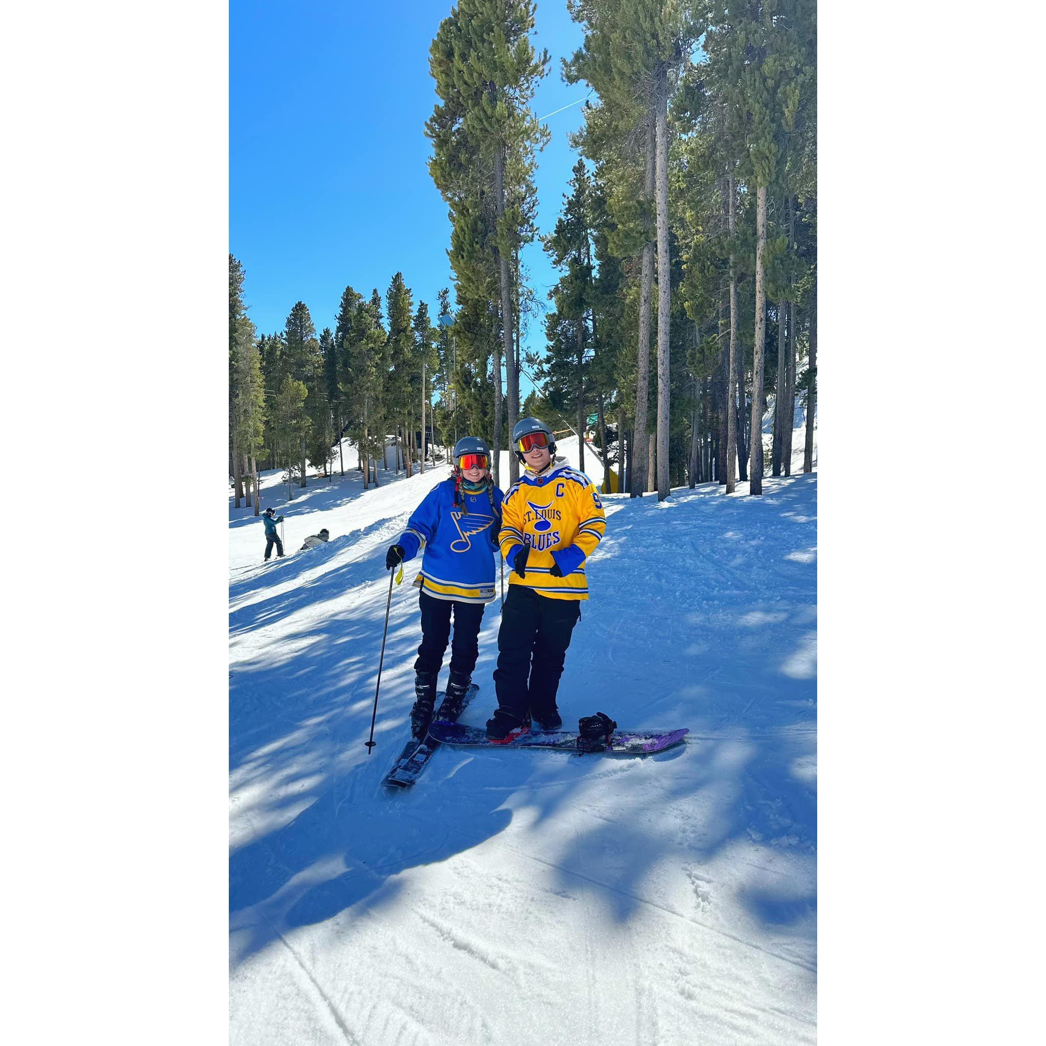 Skiing at Eldora