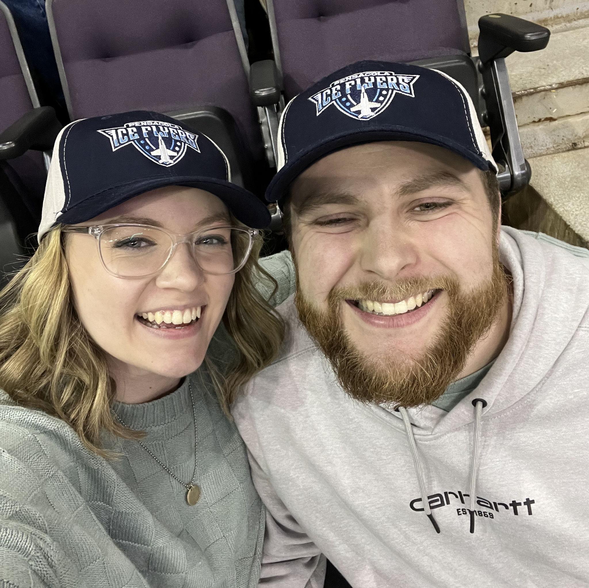 Our first Ice Flyers game