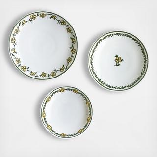 Daisy Chain Assorted 3-Piece Canape Set, Service for 1
