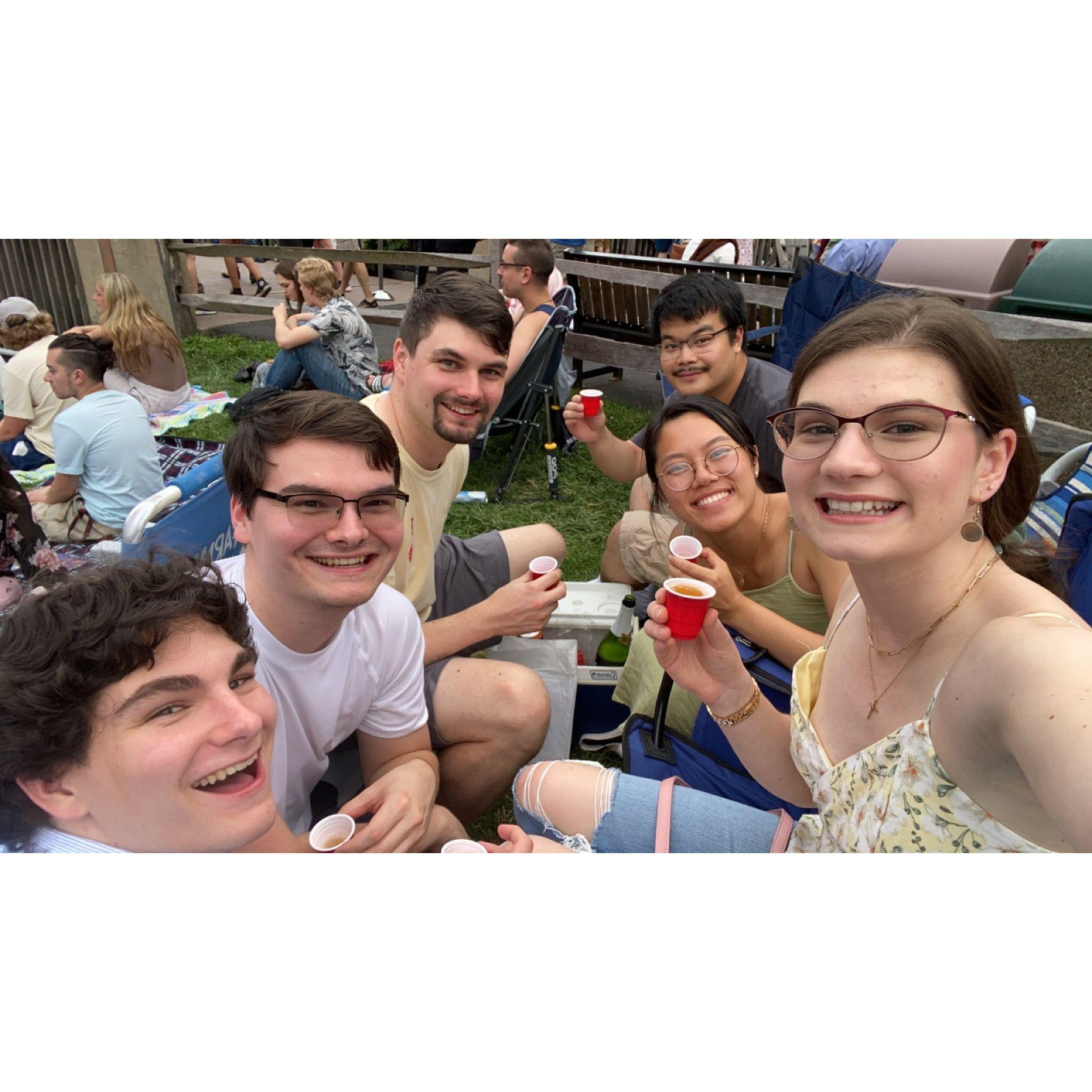 We got to see Joe Hisaishi at Wolf Trap Concert Hall.