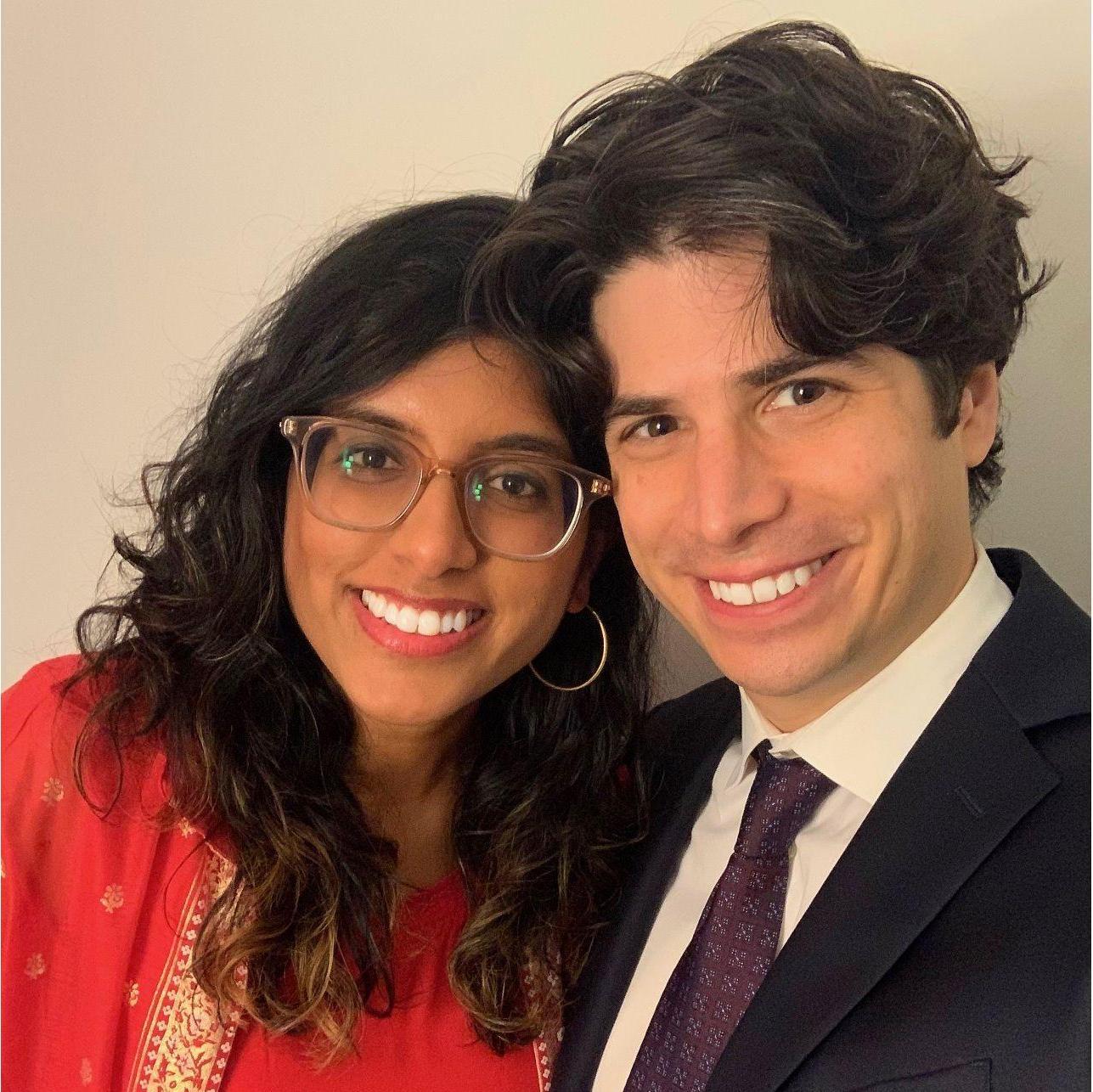 Diwali 2020 with COVID hair!