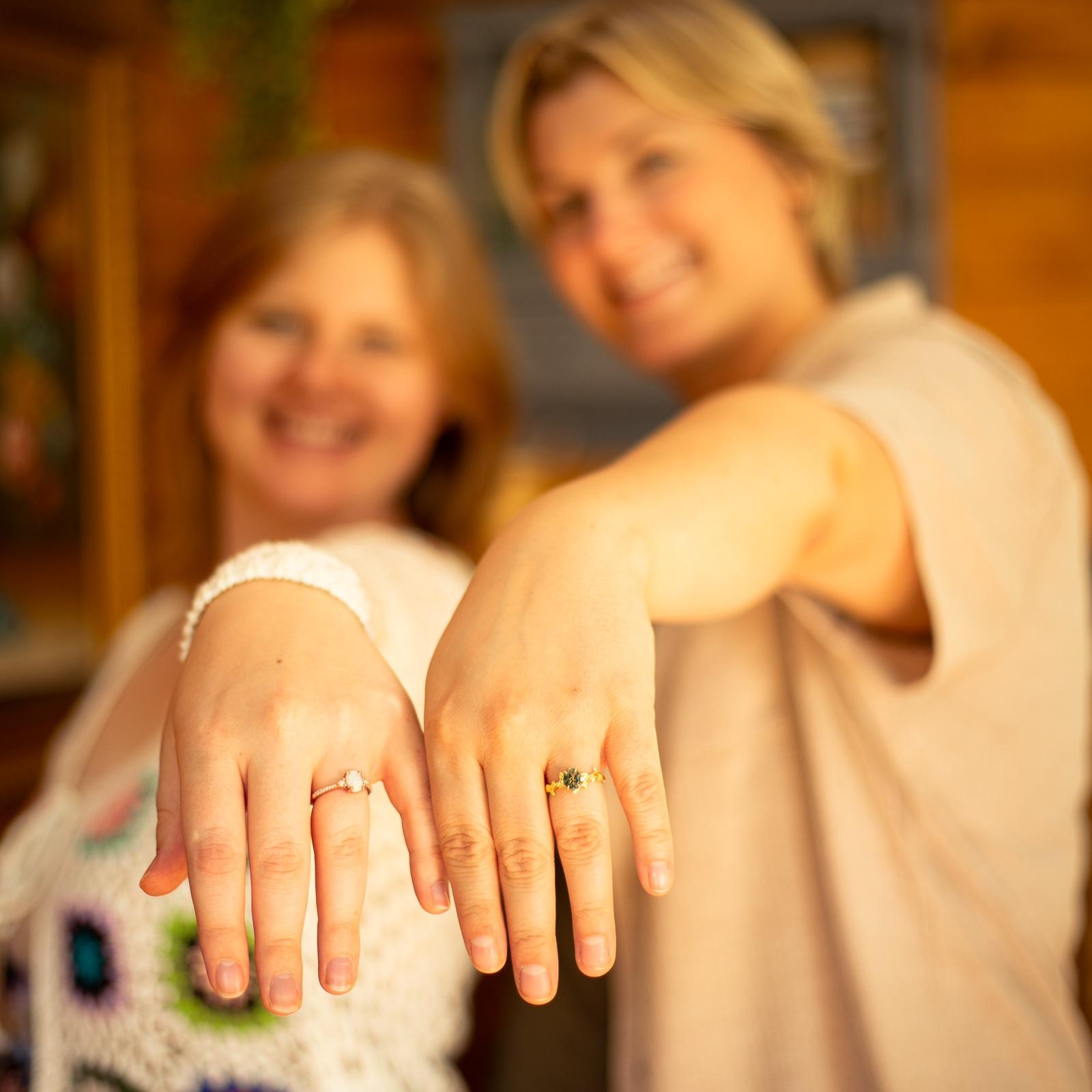 Our engagement getaway in Madison County, Iowa (2024)