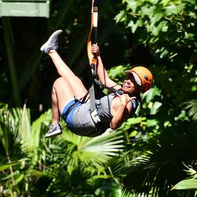 Ziplining in Maui