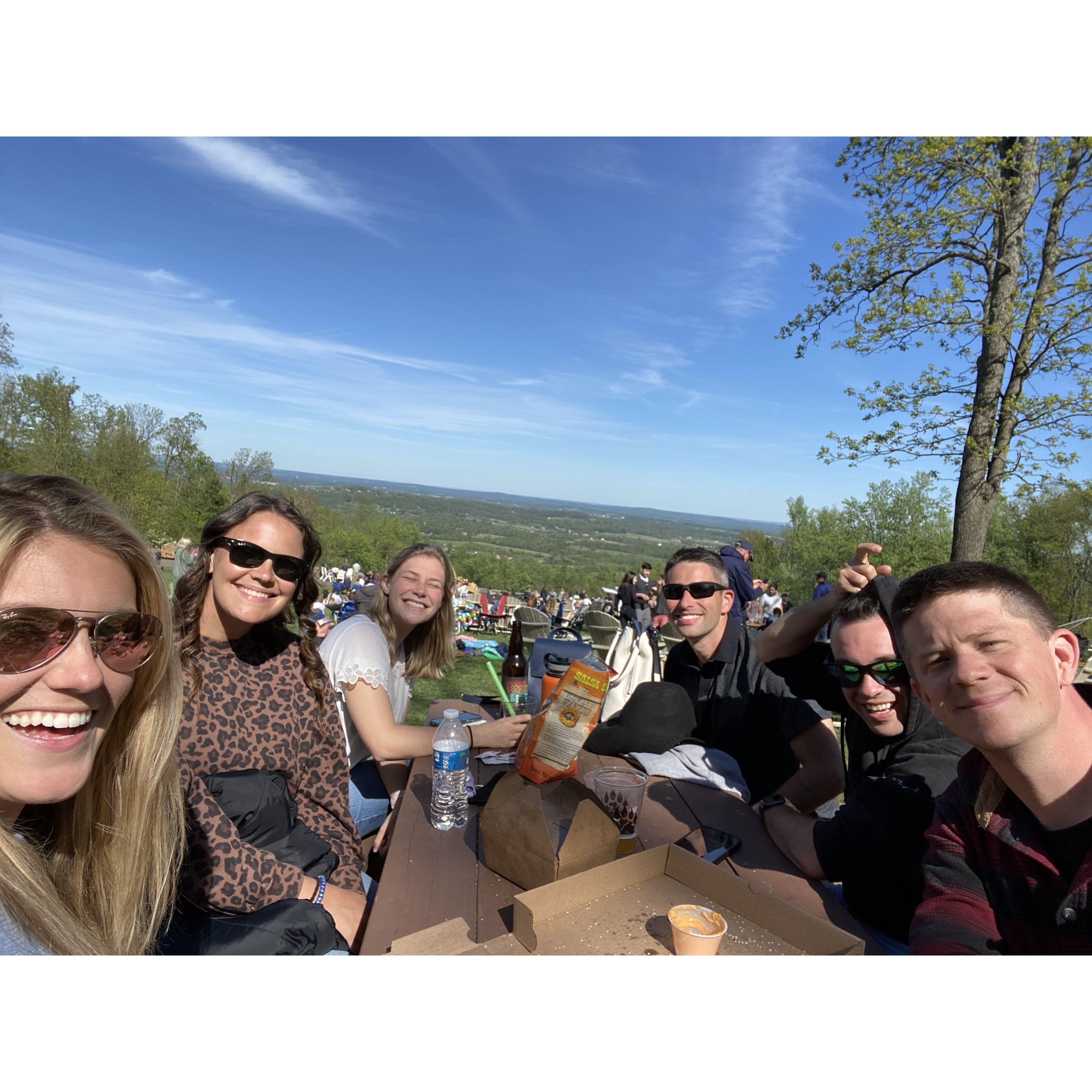 Taco friends at Bear Chase Brewery