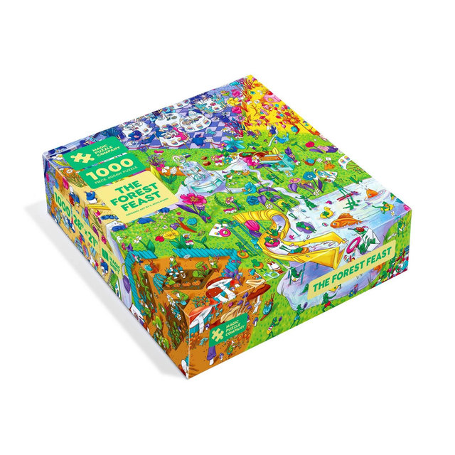 Magic Puzzle Company Forest Feast Jigsaw Puzzle - 1000pc