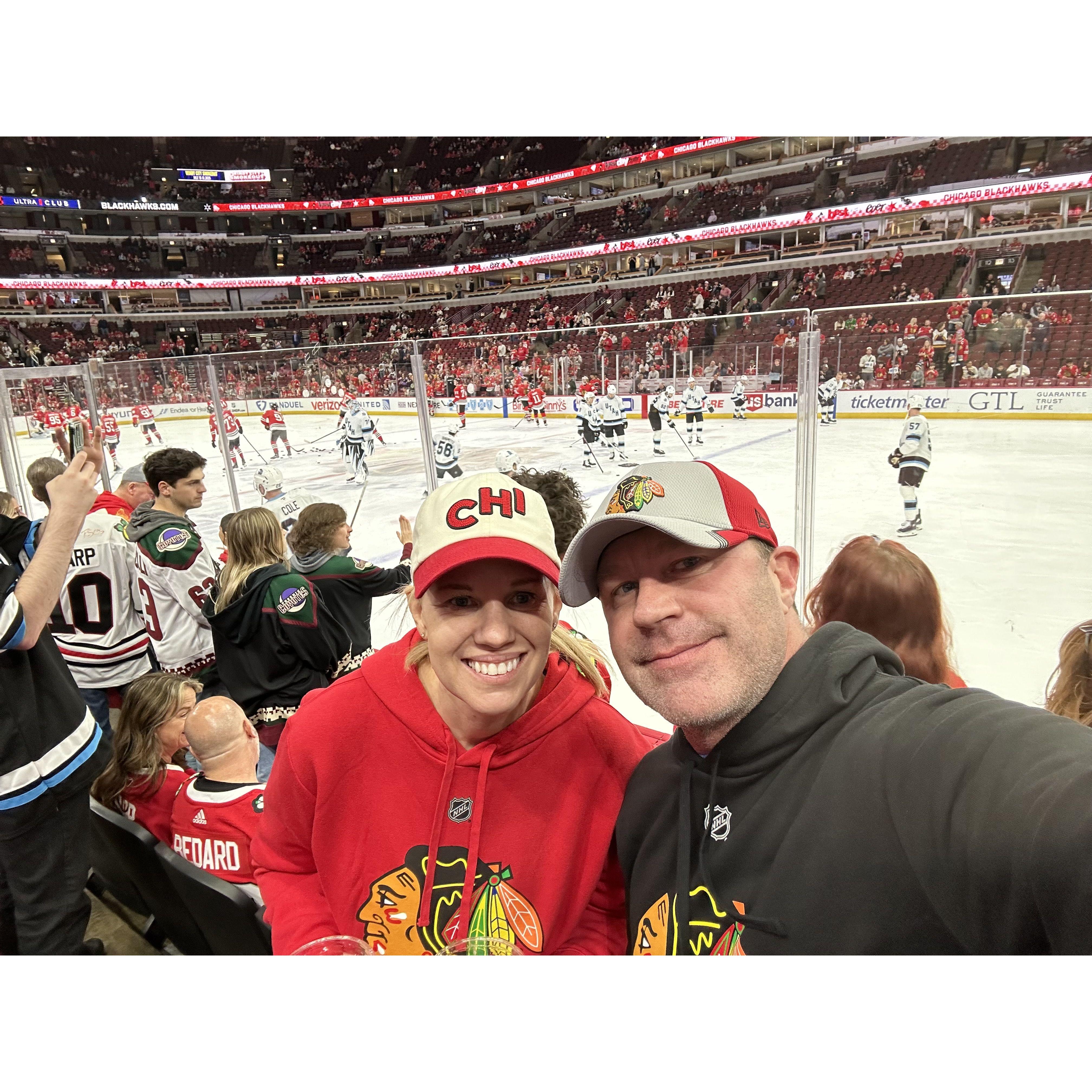 Hockey game