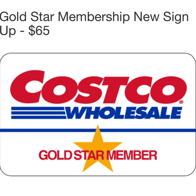1 year Costco Membership
