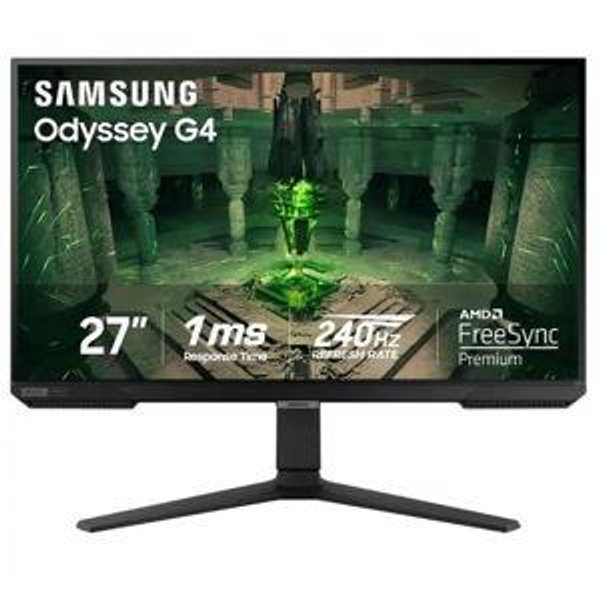 Samsung - 27” Odyssey FHD IPS 240Hz G-Sync Gaming Monitor - Black